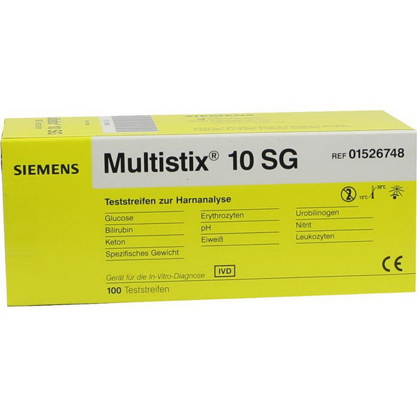 MULTISTIX 10 SG Teststreifen - demed.is - Лекарства из Германии для Вас! 