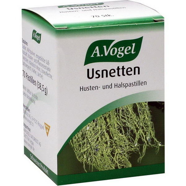 A.Vogel Usnetten Husten u Halspast 70 ST - demed.is - Лекарства из Германии...